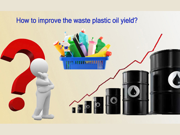 Affecting factors for the oil yield of waste plastic pyrolysis plant