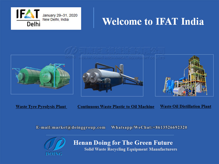 Good news: DOING company will attend IFAT India 2020