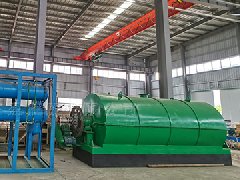 100Kg waste plastic pyrolysis plant delivered to Rio, Brazil