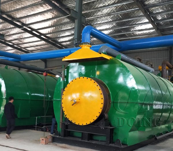 waste tire pyrolysis equipment