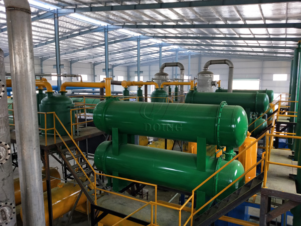 waste tire pyrolysis equipment