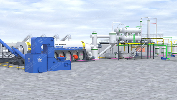 continuous pyrolysis plant