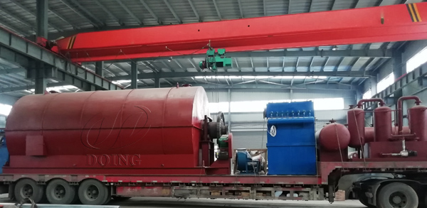 tire pyrolysis plant