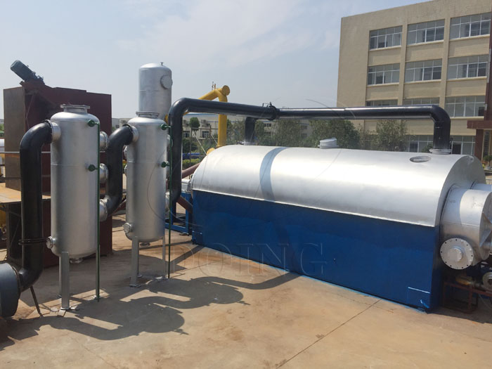 Why choose the continuous waste tyre pyrolysis plant to deal with waste tyres？