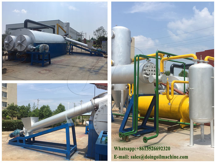 continuous pyrolysis plant