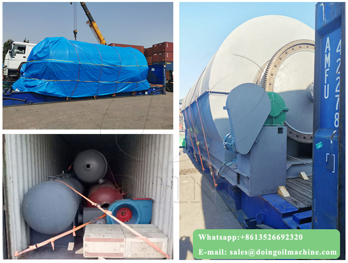 waste tyre pyrolysis plant