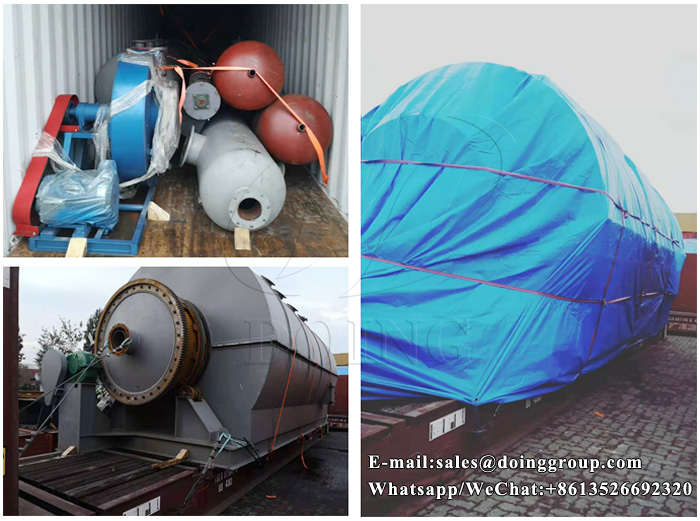 waste tyre pyrolysis equipment