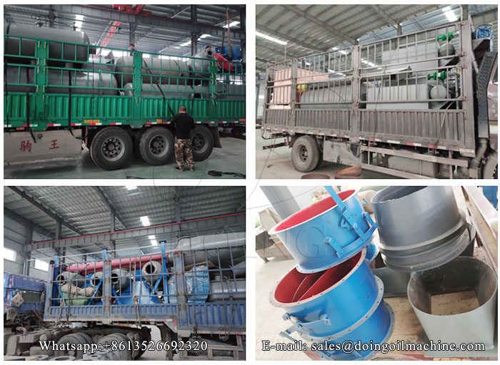 waste tire pyrolysis plant