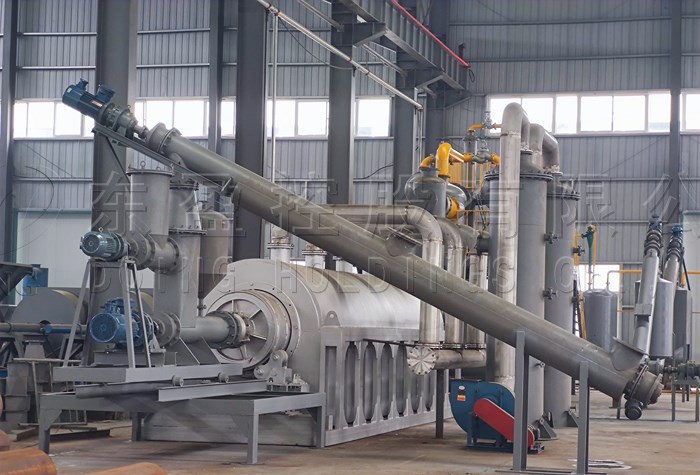 continuous tyre pyrolysis plant