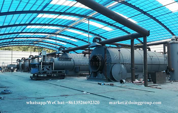 plastic pyrolysis plant