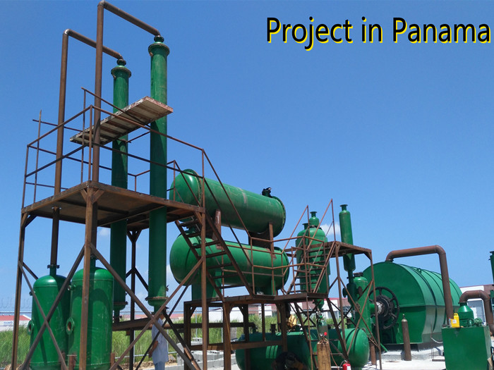 DOING waste tyre pyrolysis plant project in Panama