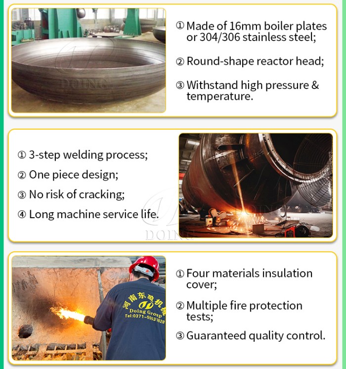 pyrolysis machine design