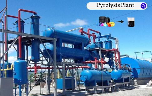 What is the estimated life expectancy of pyrolysis plant?