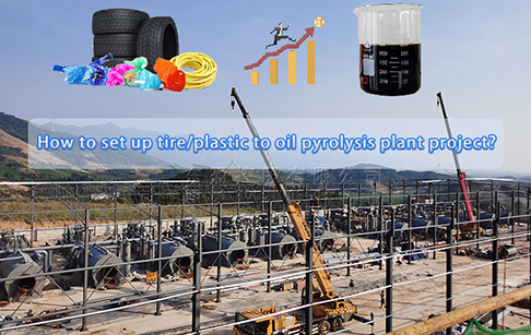 What are the steps to start a pyrolysis plant in Australia?