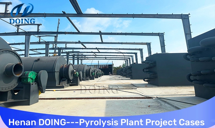 plastic pyrolysis plant in China