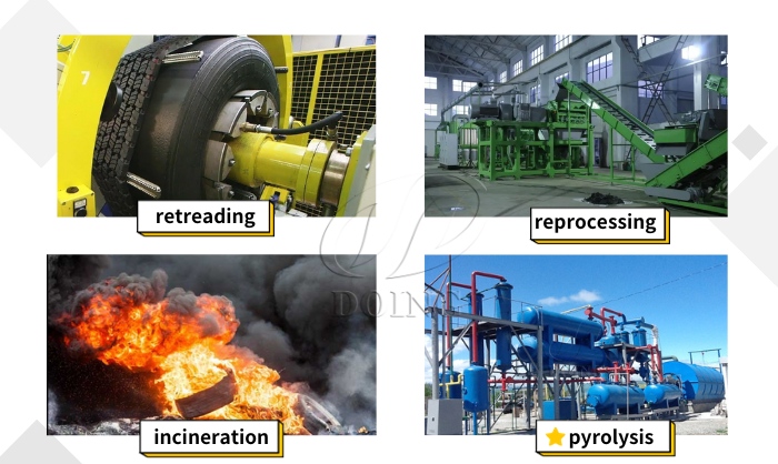 DOING old tire pyrolysis machine