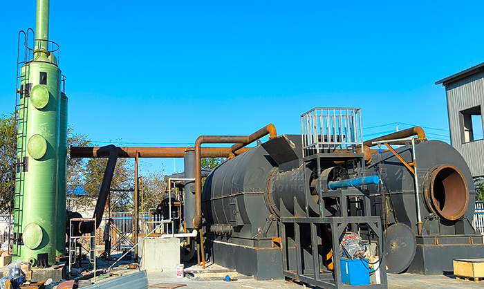 DOING plastic mulch pyrolysis equipment
