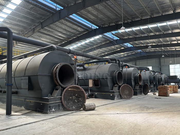 DOING Pyrolysis Plants Video: Waste Plastic & Rubber Tyre Processing