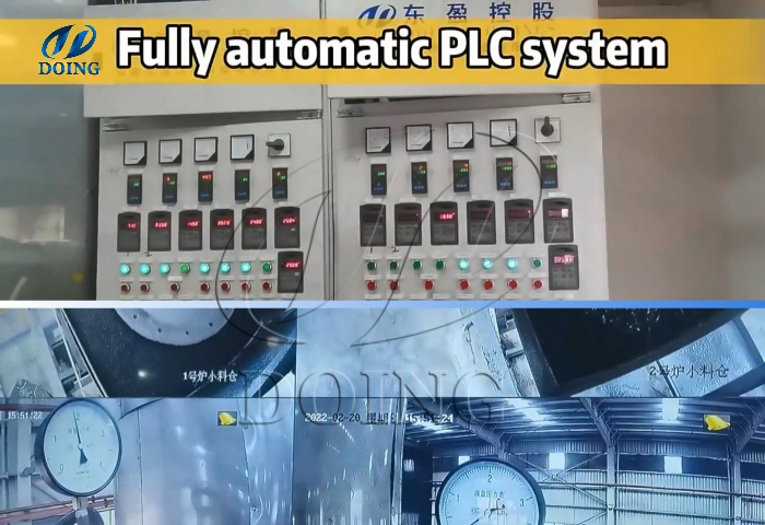 DOING continuous pyrolysis plant