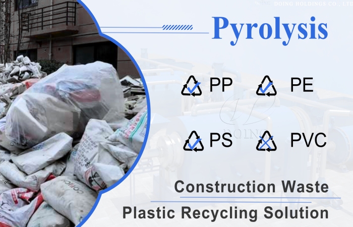 construction plastic waste recycling solution