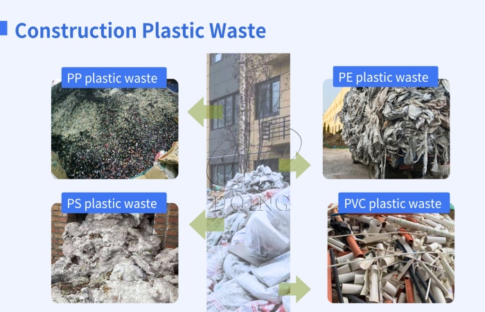 construction plastic waste treatment solution