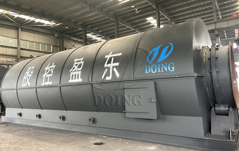 Guinea Smelter Client Selects DOING's 15TPD Batch Tire Pyrolysis Machine