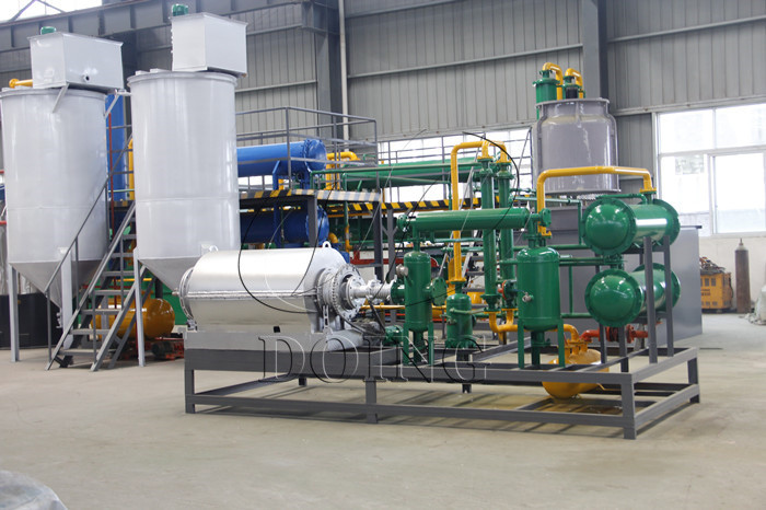 small waste oil refining machine