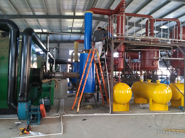 plastic to oil pyrolysis equipment