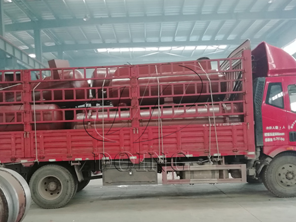 waste tyre recycling plant