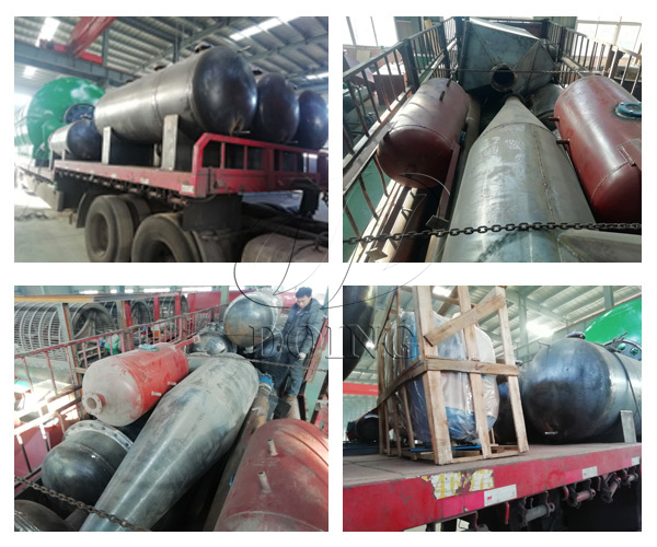 convert waste tyre to oil plant