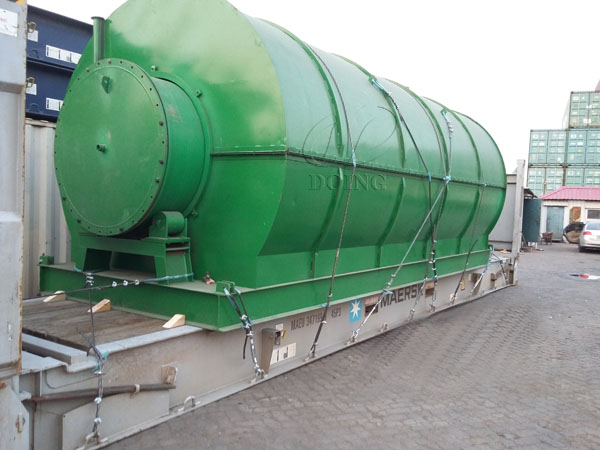 waste tire pyrolysis equipment