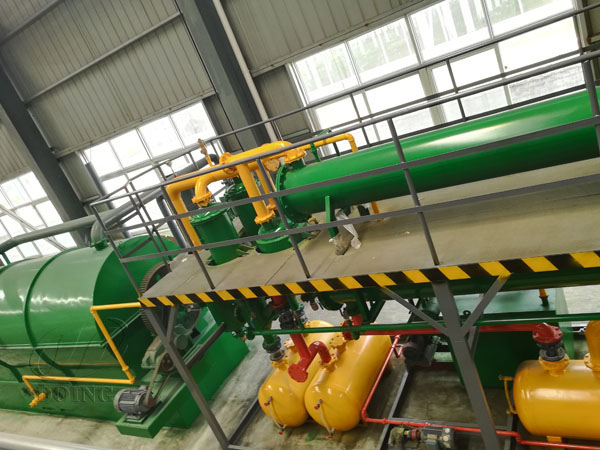 recycling tires plant