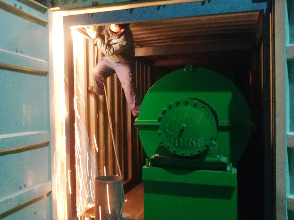 waste tire pyrolysis equipment