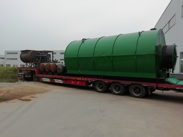 waste tyre recycling plant