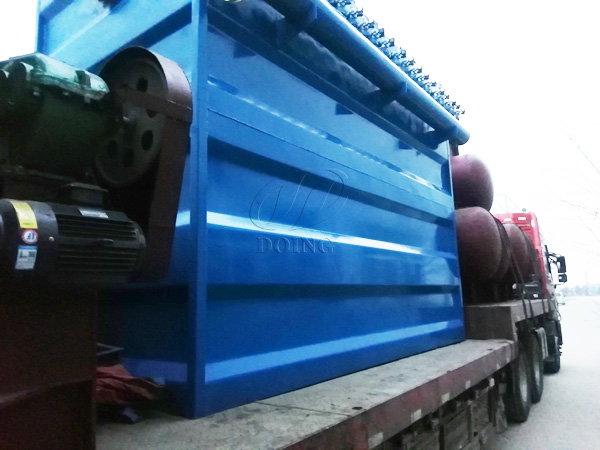 tyre recycling plant