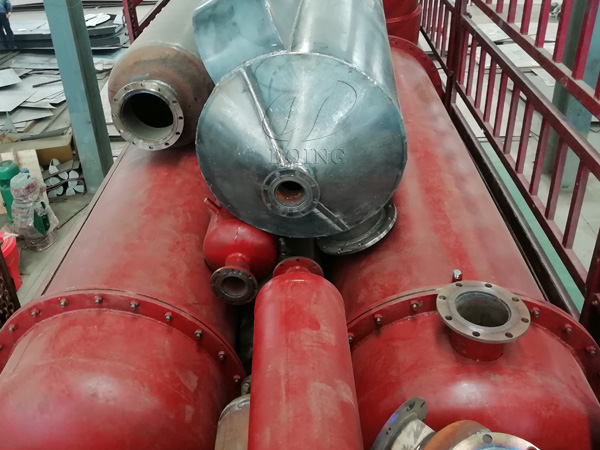 plastic turned into oil equipment
