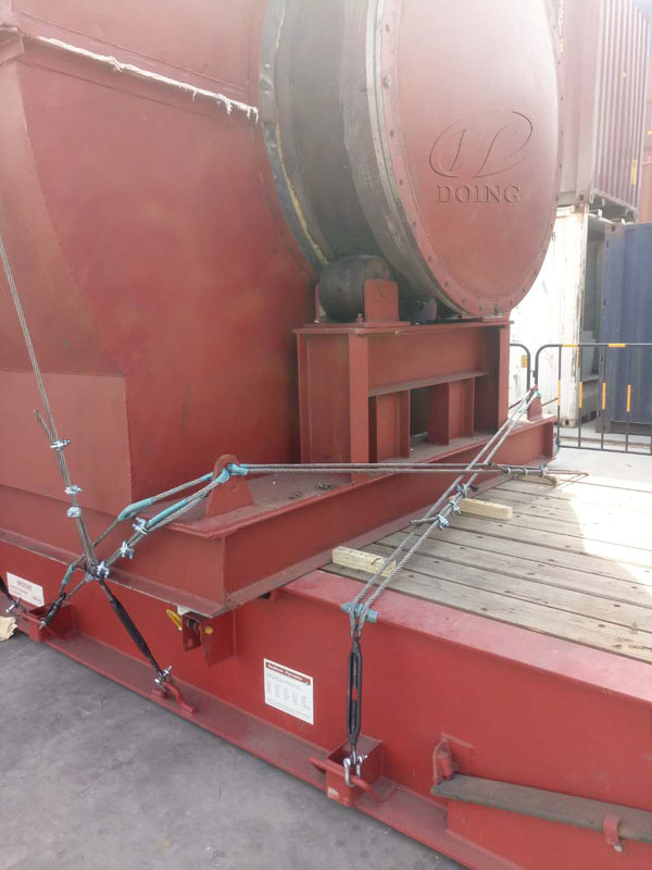 tyre recycling plant