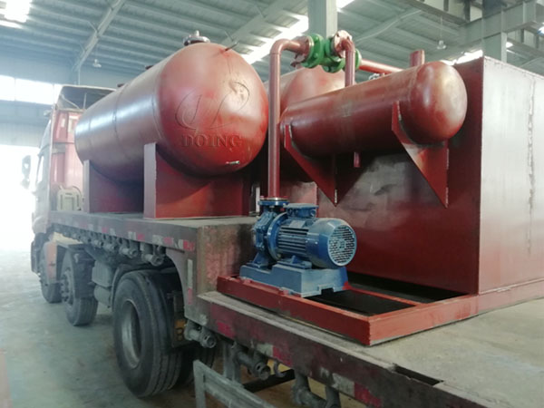 waste tyre recycling plant