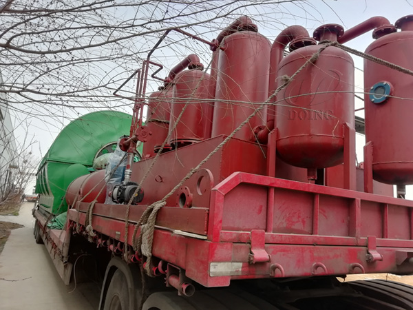 tyre recycling plant