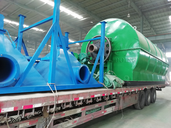 waste tyre recycling plant