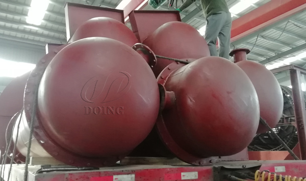 waste tyre pyrolysis equipment