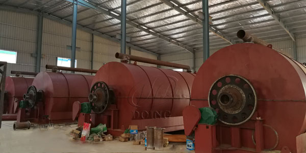 waste tire pyrolysis