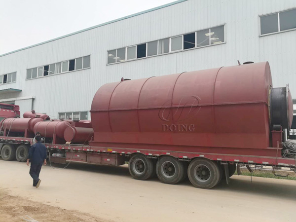 plastic to oil machine