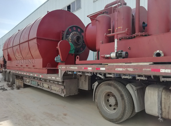 waste tire pyrolysis equipment