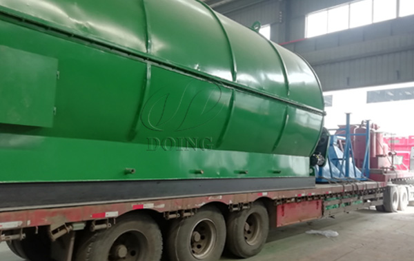 waste tire pyrolysis equipment