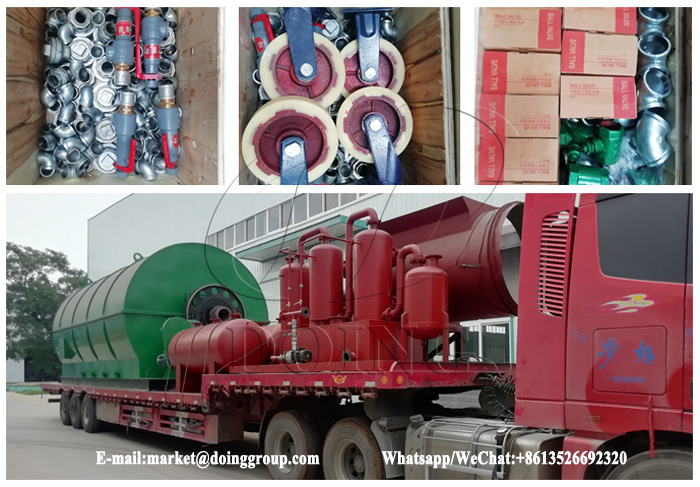 waste tyre pyrolysis plant