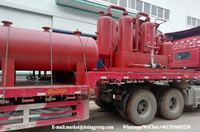 tyre recycling pyrolysis plant