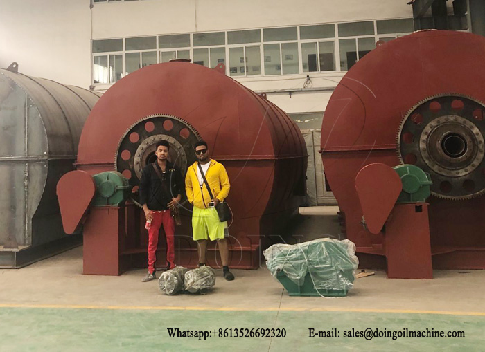 waste plastic recycling to oil plant