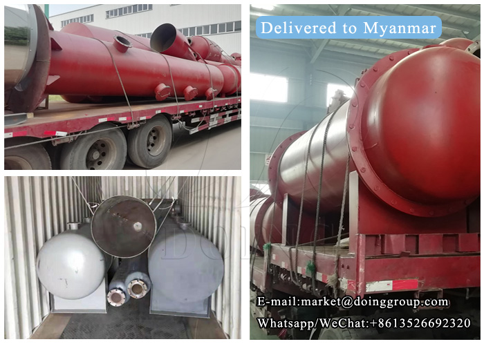 waste oil distillation plant