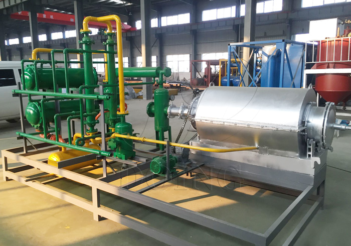 waste tyre pyrolysis plant